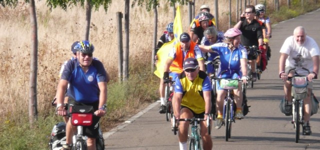 ciclostaffetta organizzata da FIAB Toscana nel 2009
